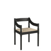 Fritz Hansen VM120 Carima Chair, Ash Black