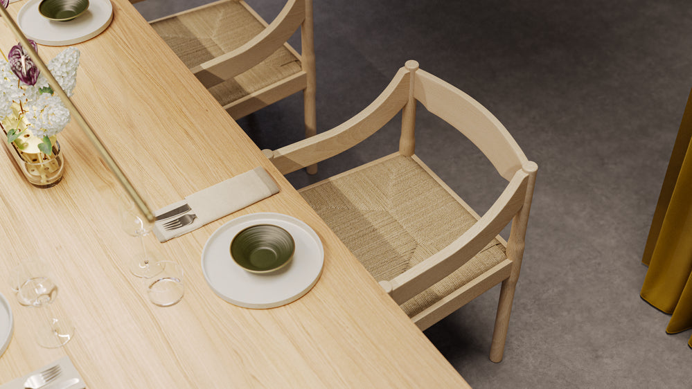 Fritz Hansen VM120 Carima Chair, Beech