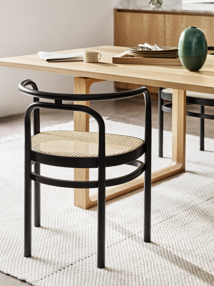 Fritz Hansen PK15 židle, Ash Black