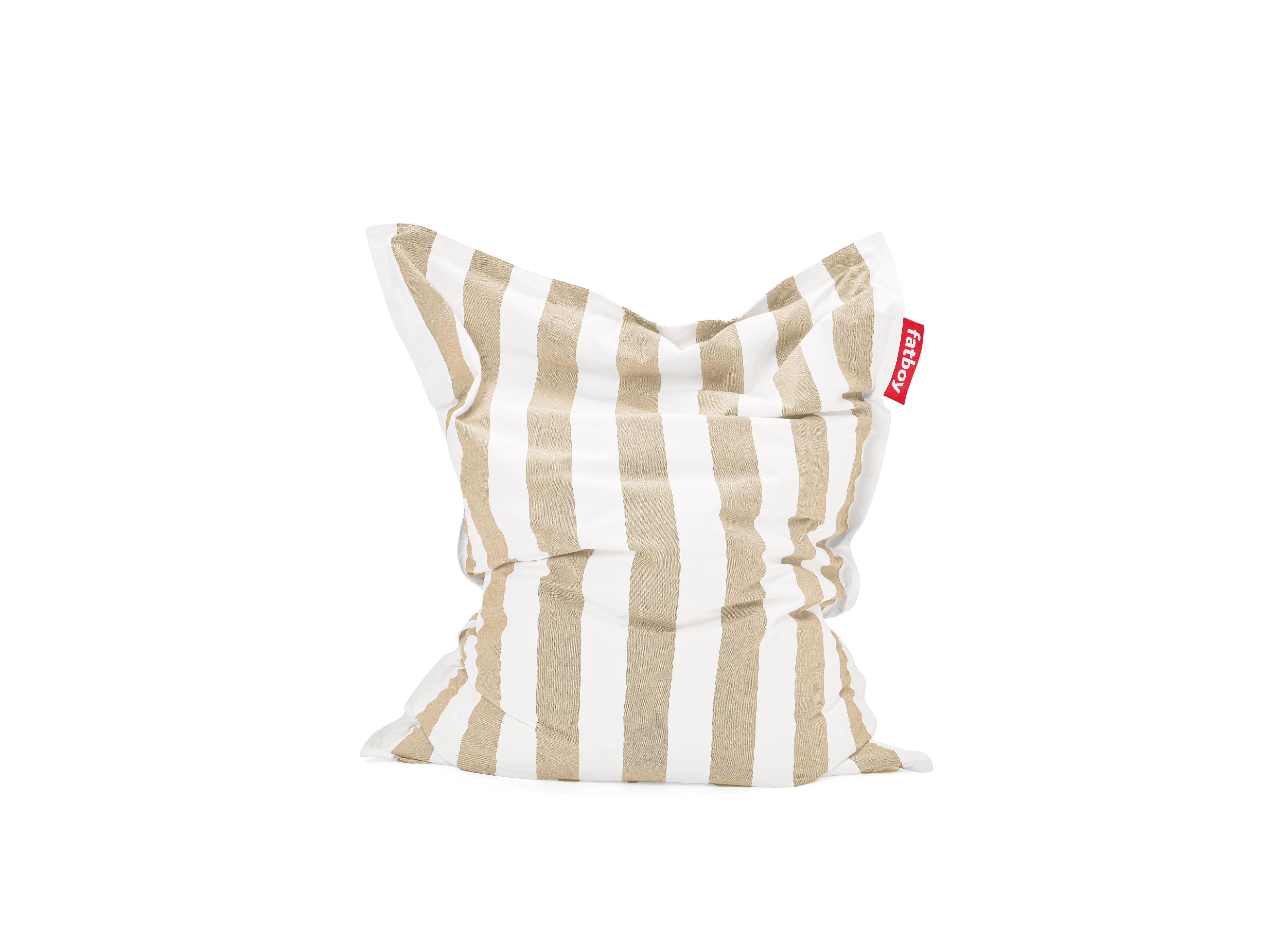 Fatboy Original Outdoor Beanbag, Stripe Sandy Beige