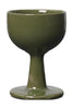 Ferm Living Floccula Glass Wine Glass, Green