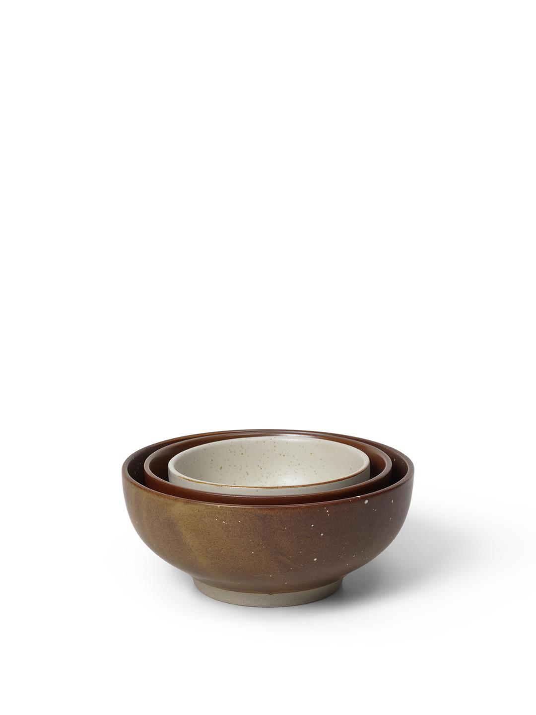 Ferm Living MIDI Bowls sada 3, multi