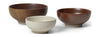 Ferm Living Midi Bowls Set Of 3, Multi