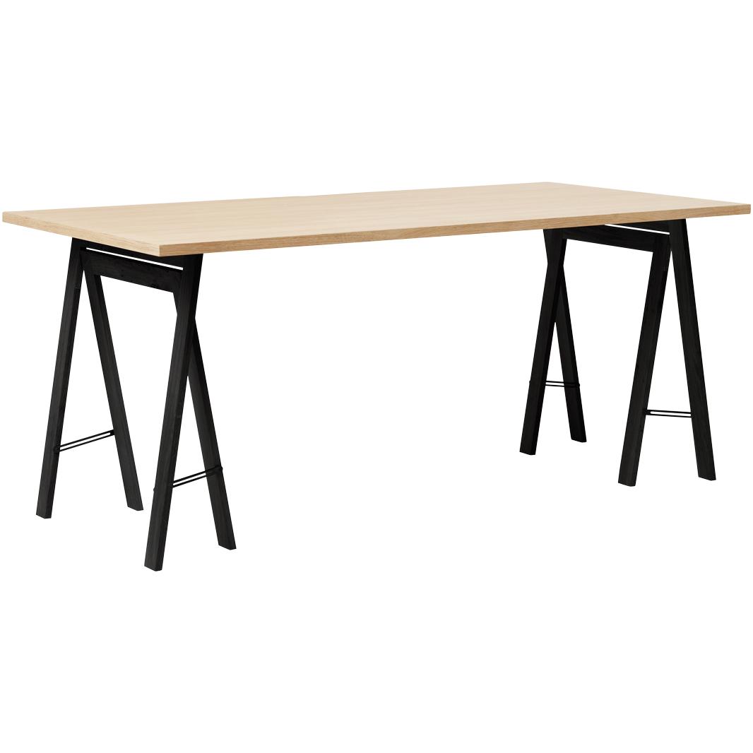 Form & Refine Lineární stolní deska 165x88 cm. Bílý dub
