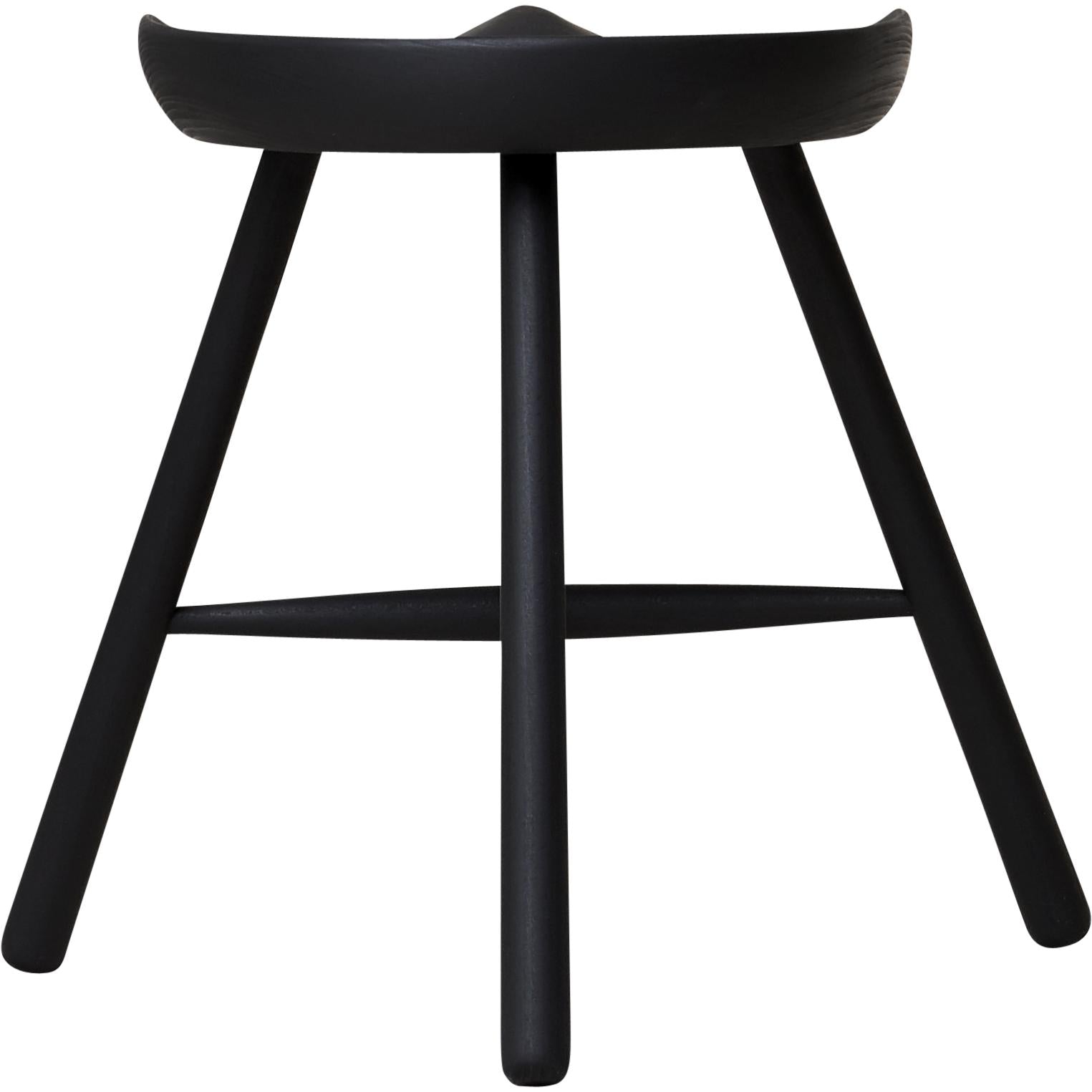 Form & Refine Šiemaker židle č. 49. Černá obarvená buk