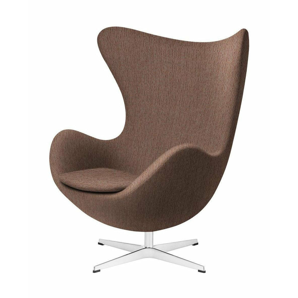 Fritz Hansen The Egg Lounge Chair Fabric, Christianshavn Beige/Orange