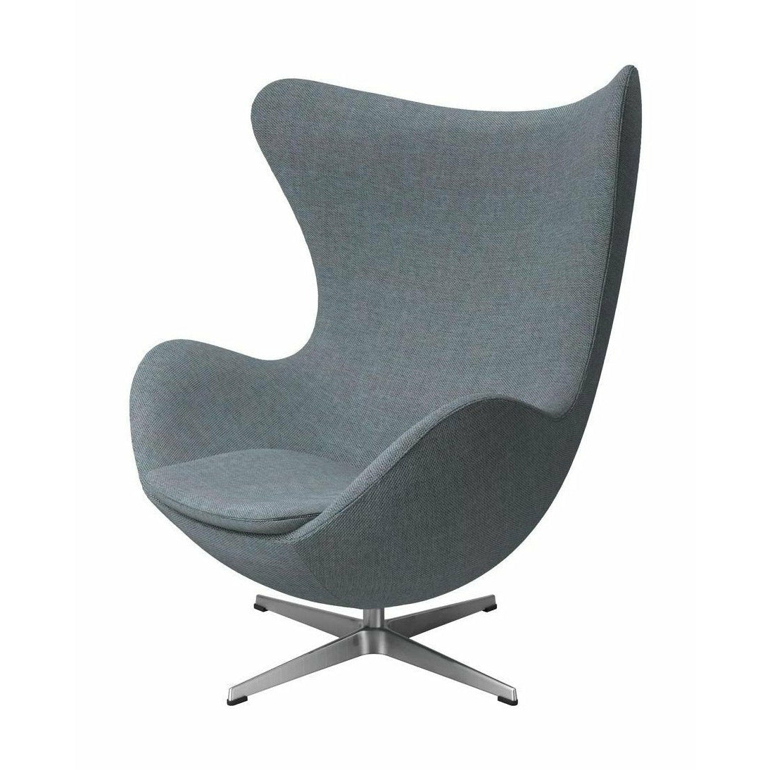 Fritz Hansen The Egg Lounge Chair Fabric, Light Blue