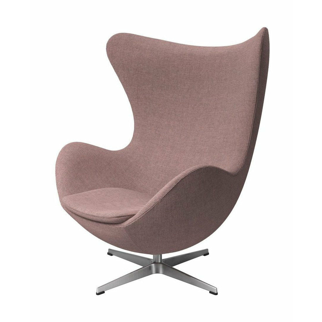 Fritz Hansen The Egg Lounge Chair tkanina, bledá růže