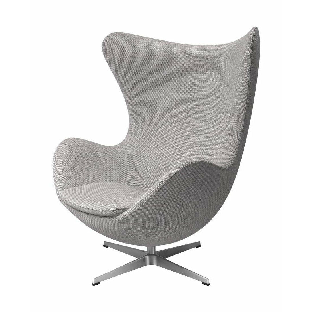 Fritz Hansen The Egg Lounge Chair Fabric, znovu vlnu bílou