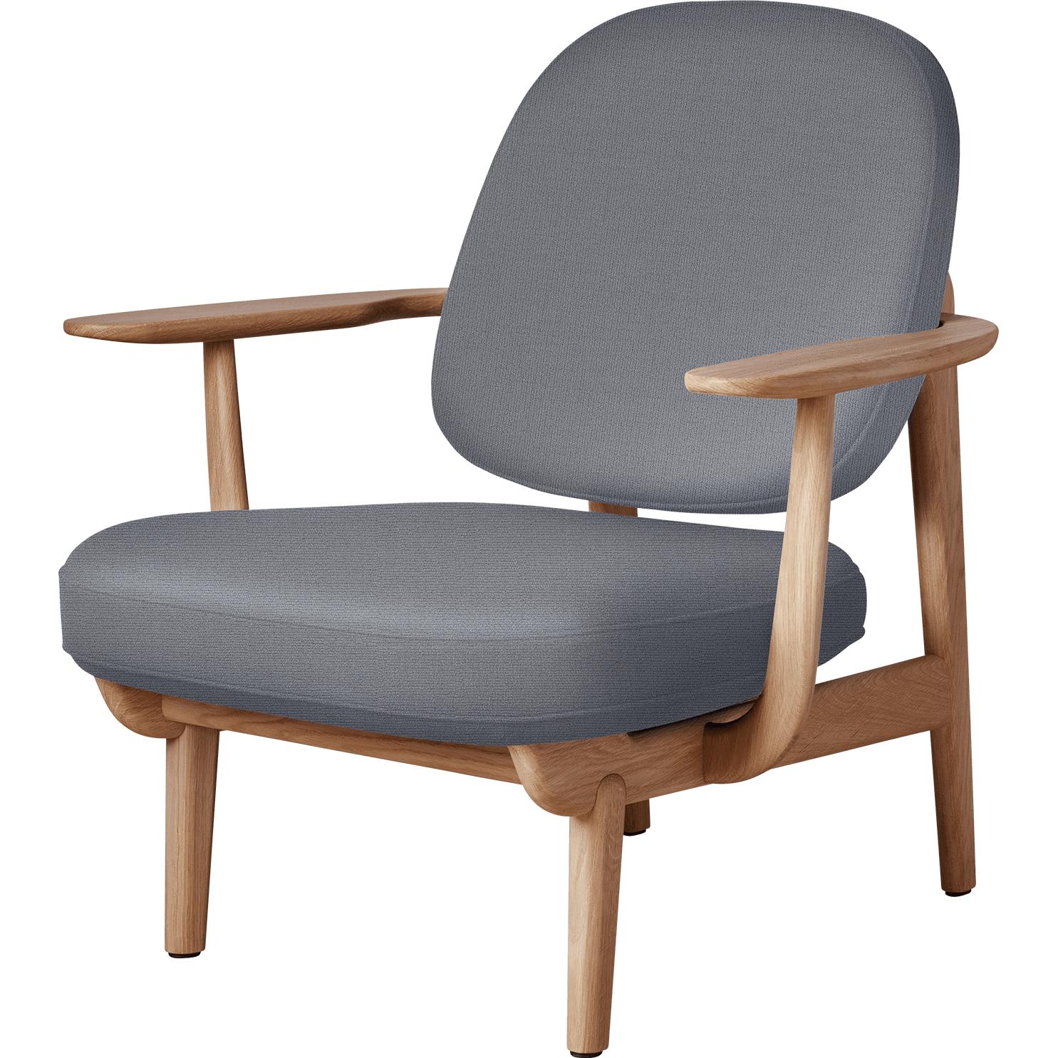 Fritz Hansen Jh97 Fred Lounge Chair Oillared Oak, zelená, zelená