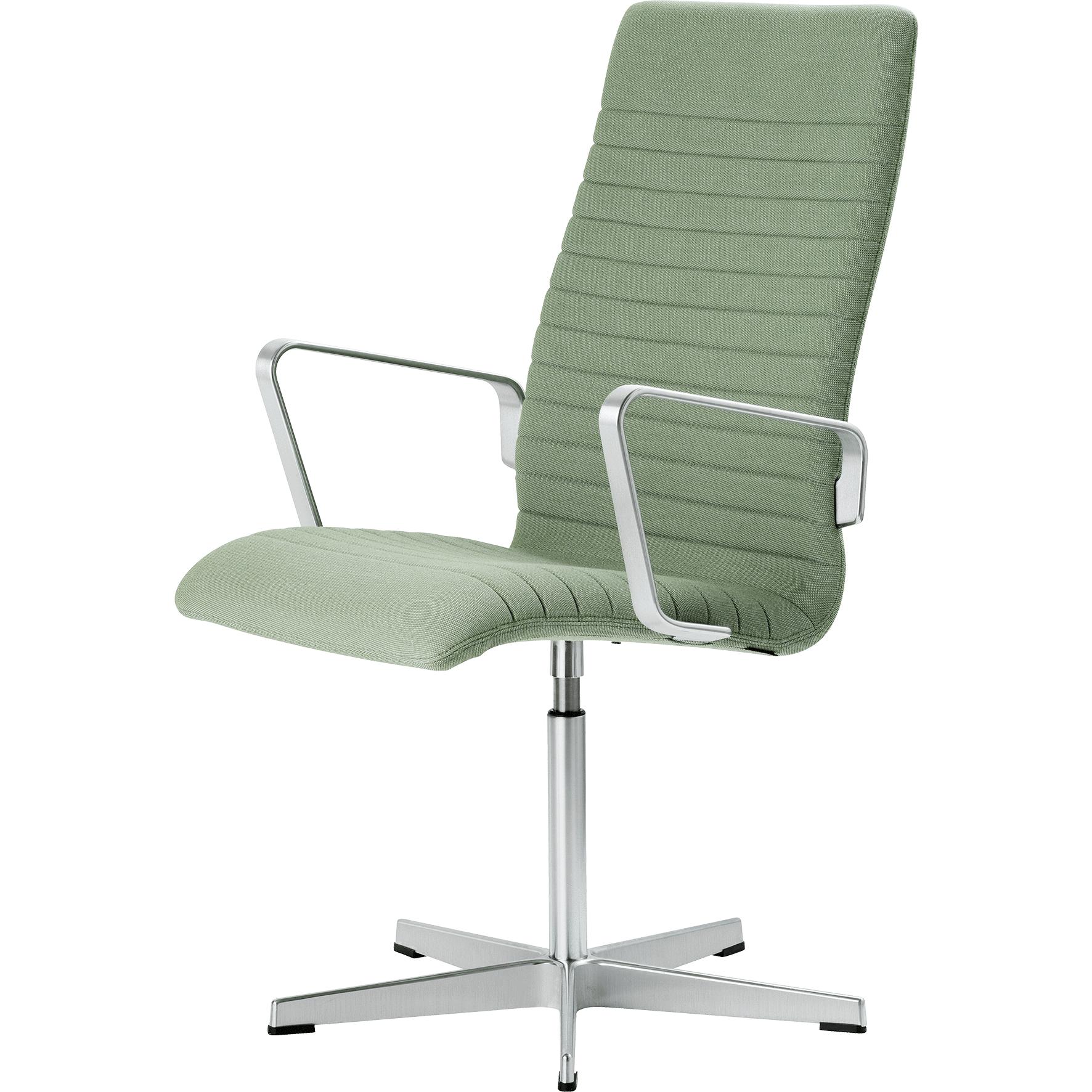 Fritz Hansen Oxford Premium Warct Fabric Middle Backrest, Rime Green