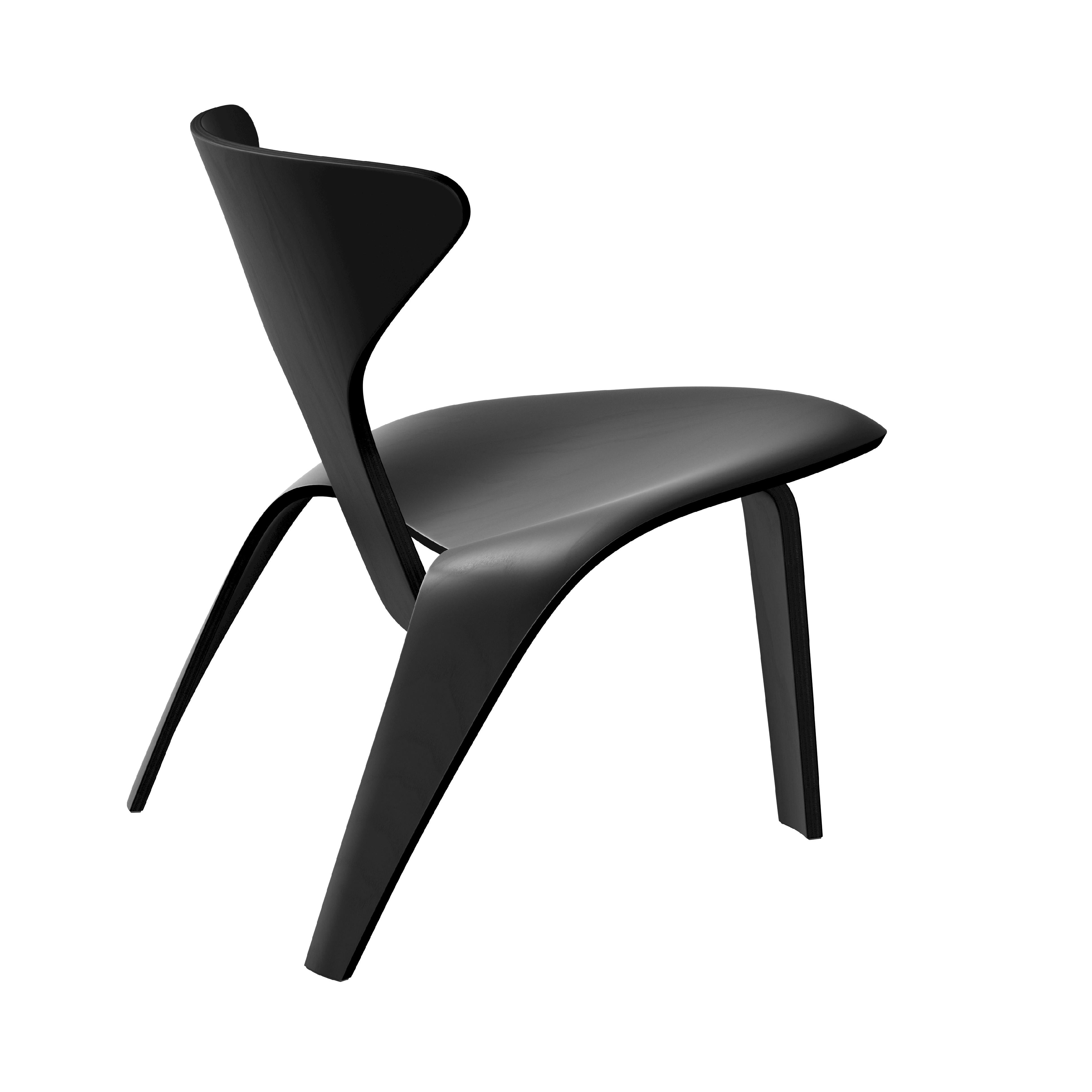 Fritz Hansen Pk0 A Lounge Chair, černá