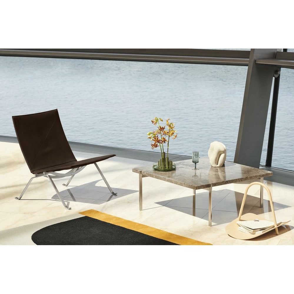 Fritz Hansen PK22 Lounge Chair Special Edition Royal Nubuck Leather, Havana