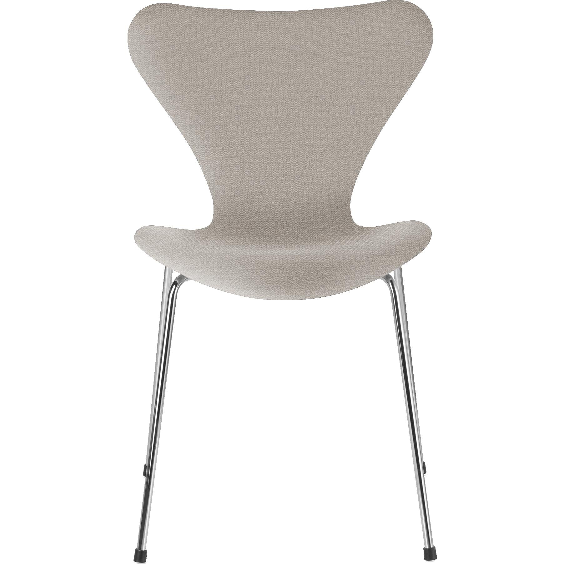 Fritz Hansen Series 7 židle plná čalounění tkaniny Christianshavn, Light Beige