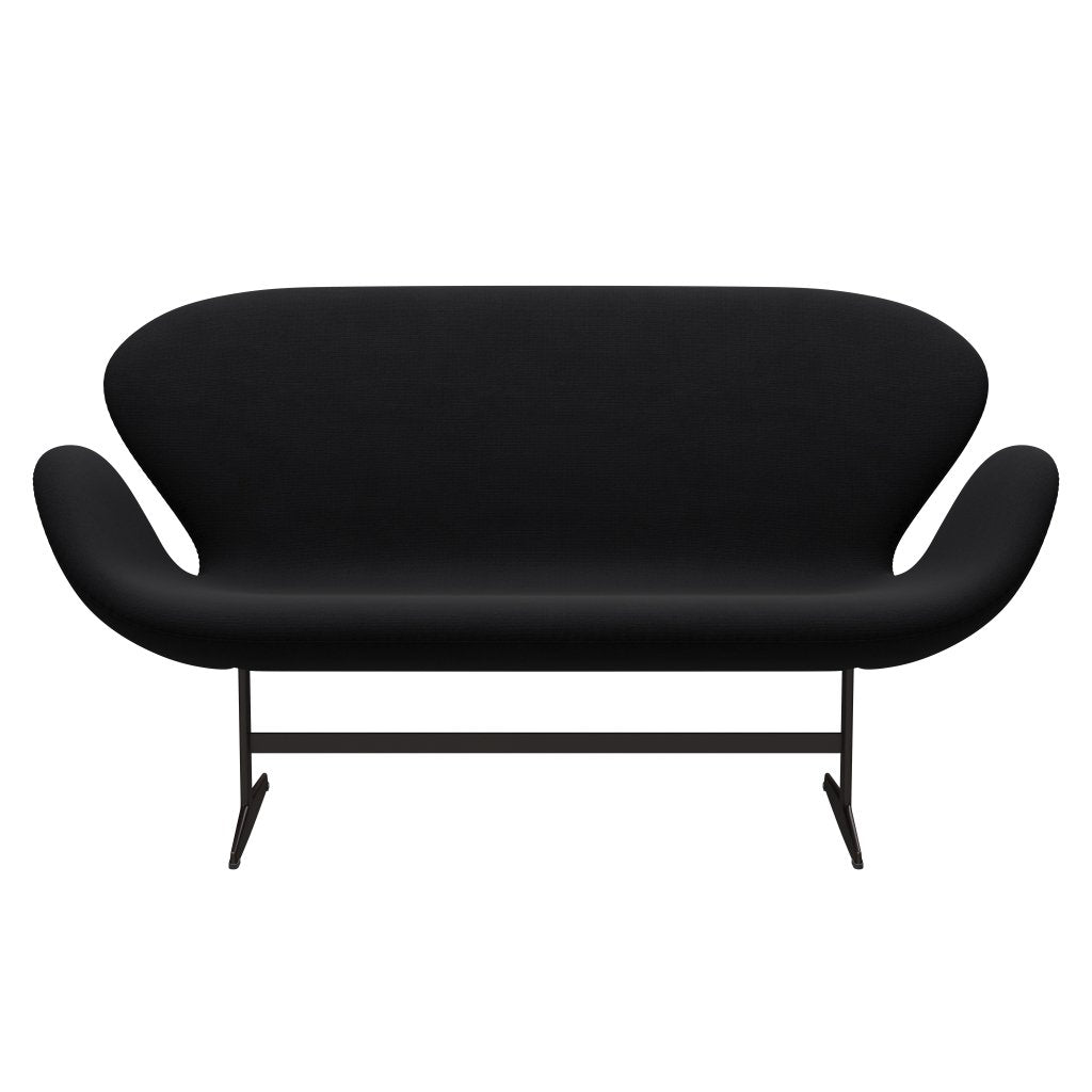 Fritz Hansen Swan Sofa 2 Seater, Brown Bronz/Fame Grey (60051)