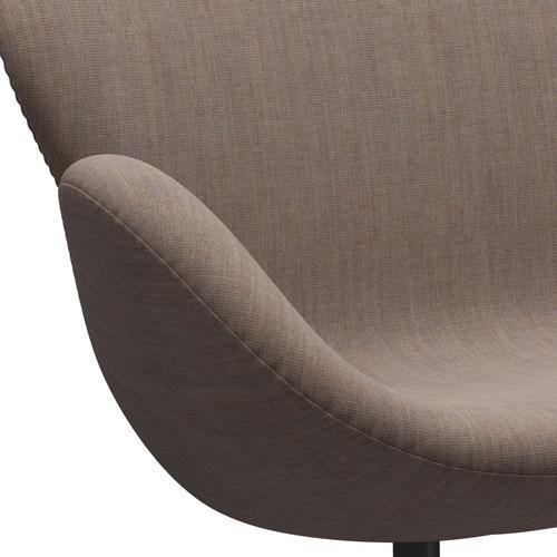 Fritz Hansen Swan Sofa 2 Seater, Warm Graphite/Canvas Grey Sand