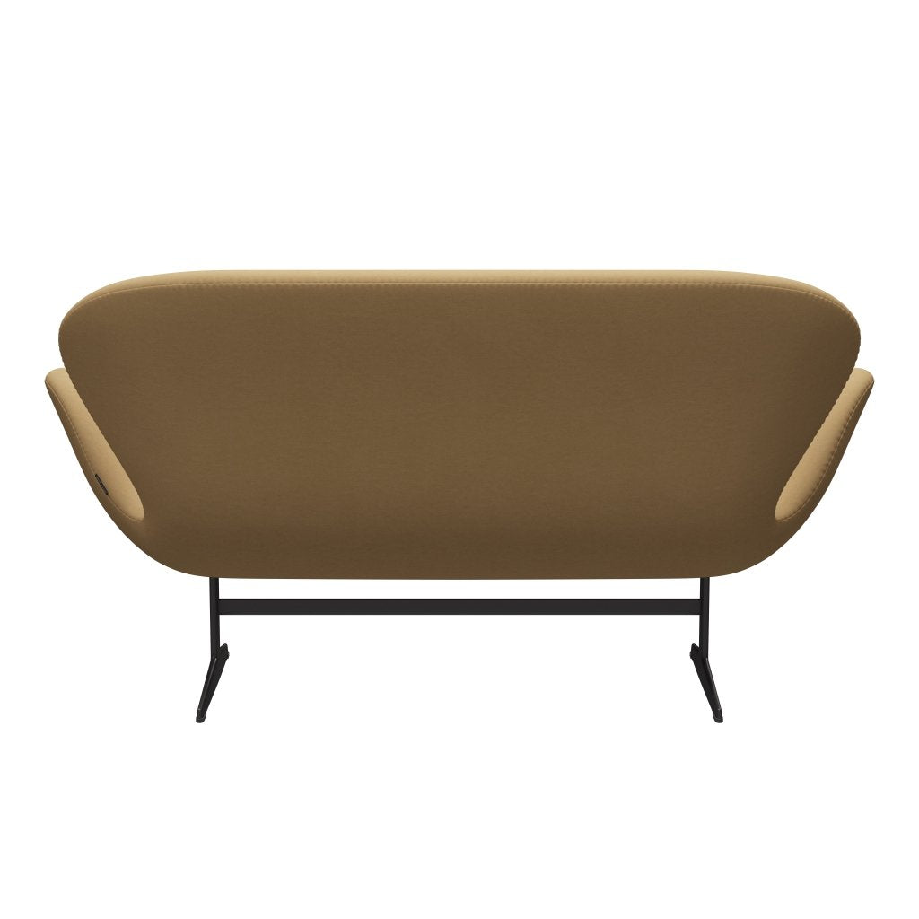 Fritz Hansen Swan Sofa 2 Seater, teplý grafit/komfort Beige (00280)