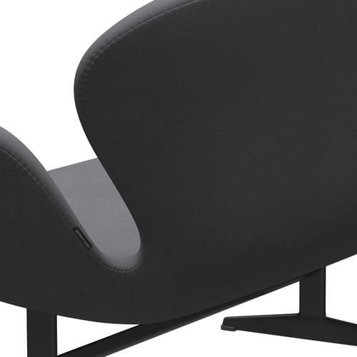 Fritz Hansen Swan Sofa 2 Seater, teplý grafit/pohodlí šedá (01012)