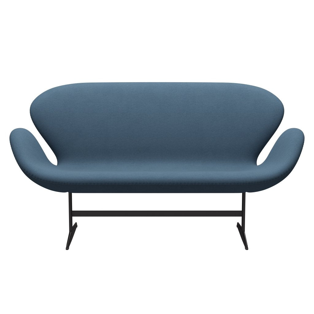 Fritz Hansen Swan Sofa 2 Seater, teplý grafit/pohodlí šedá (01160)