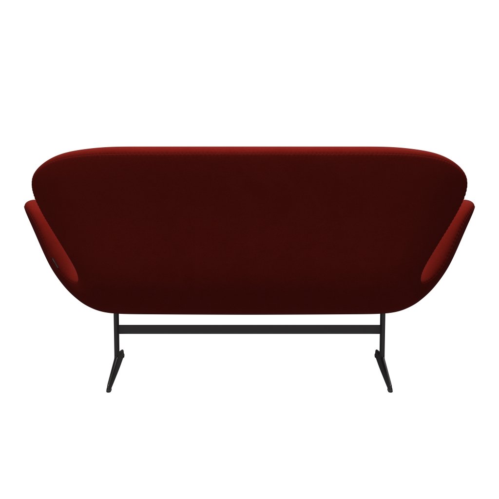 Fritz Hansen Swan Sofa 2 Seater, Warm Graphite/Comfort Rust Red (00028)