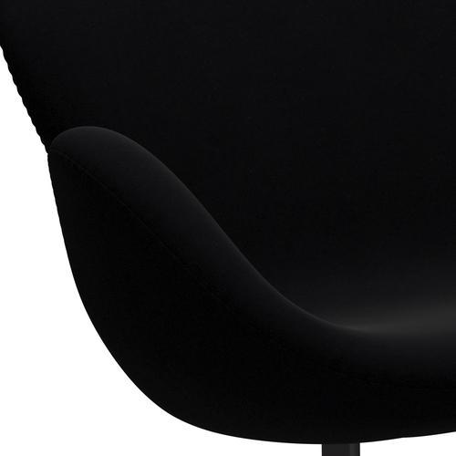 Fritz Hansen Swan Sofa 2 Seater, teplý grafit/pohodlí černá (00050)