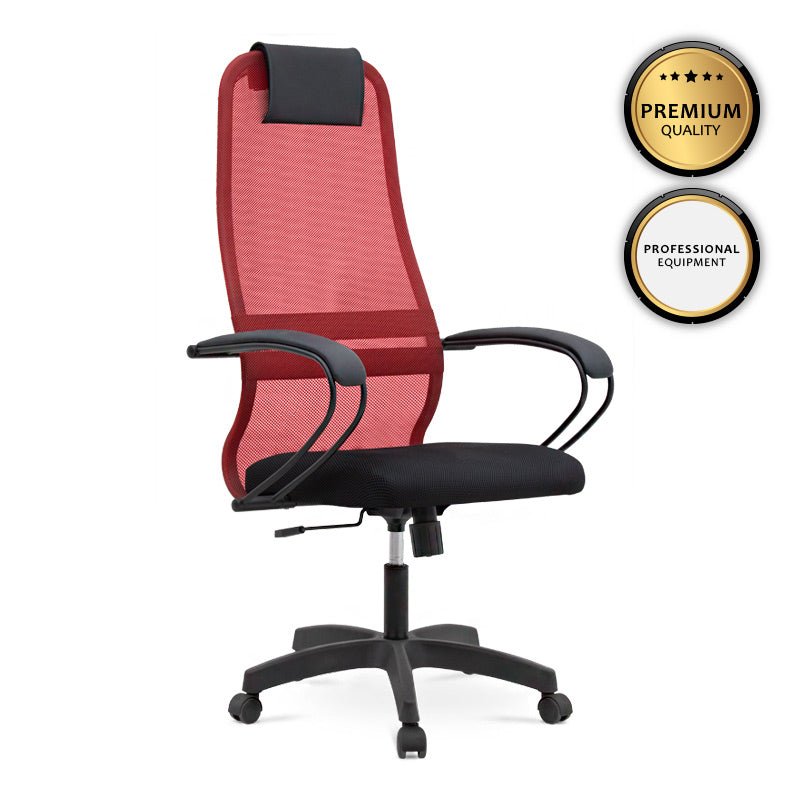 Office židle Semper Mesh Red/Black