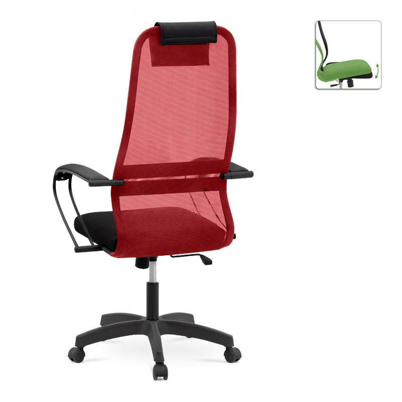 Office židle Semper Mesh Red/Black