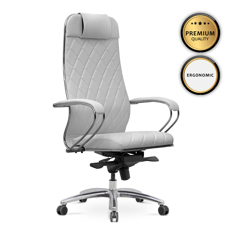 Office Chair LEONI White