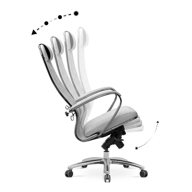 Office Chair LEONI White