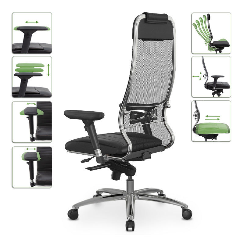 Office Chair TANOS Black 69x70x122/130cm