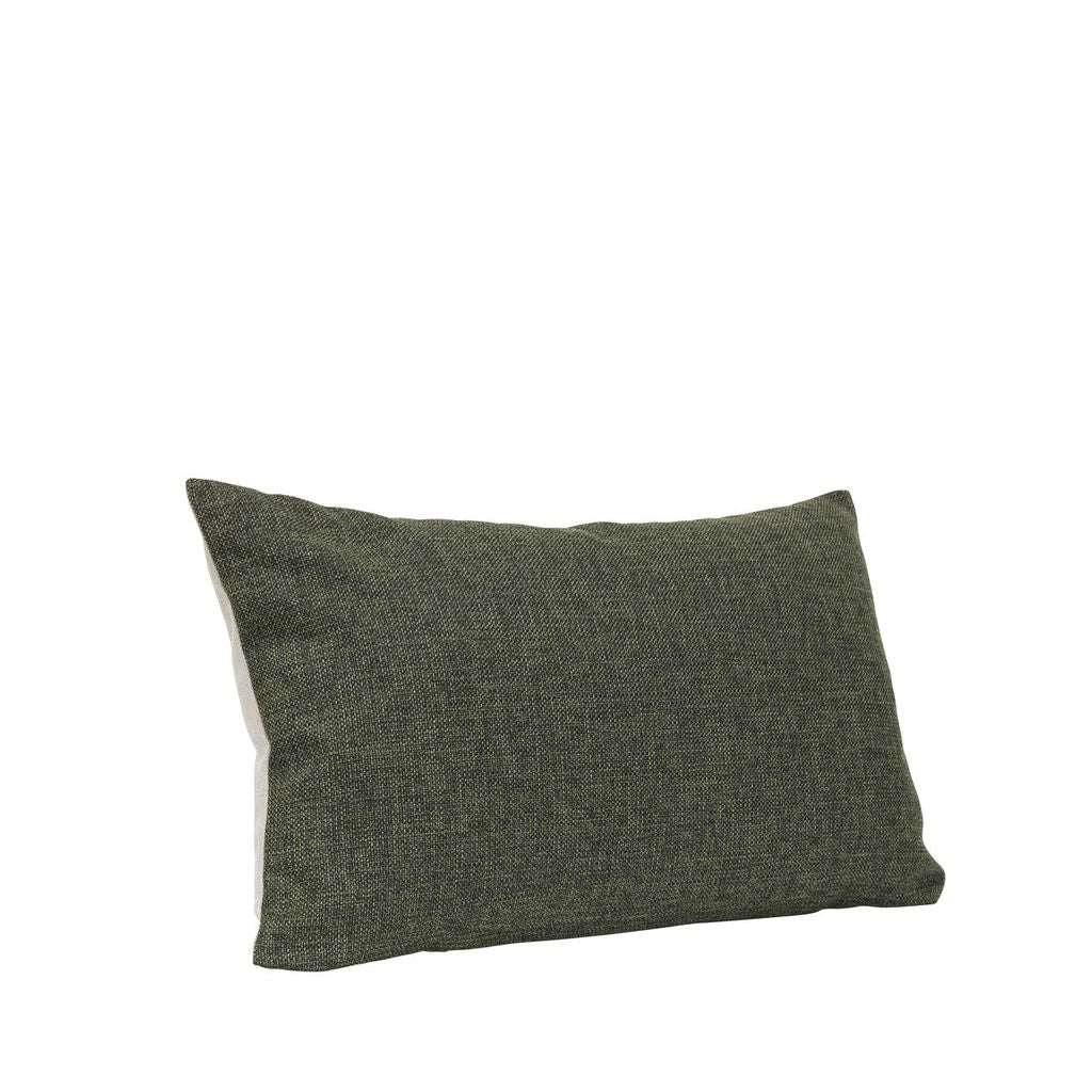 Hübsch Bliss Cushion, Sand/Green