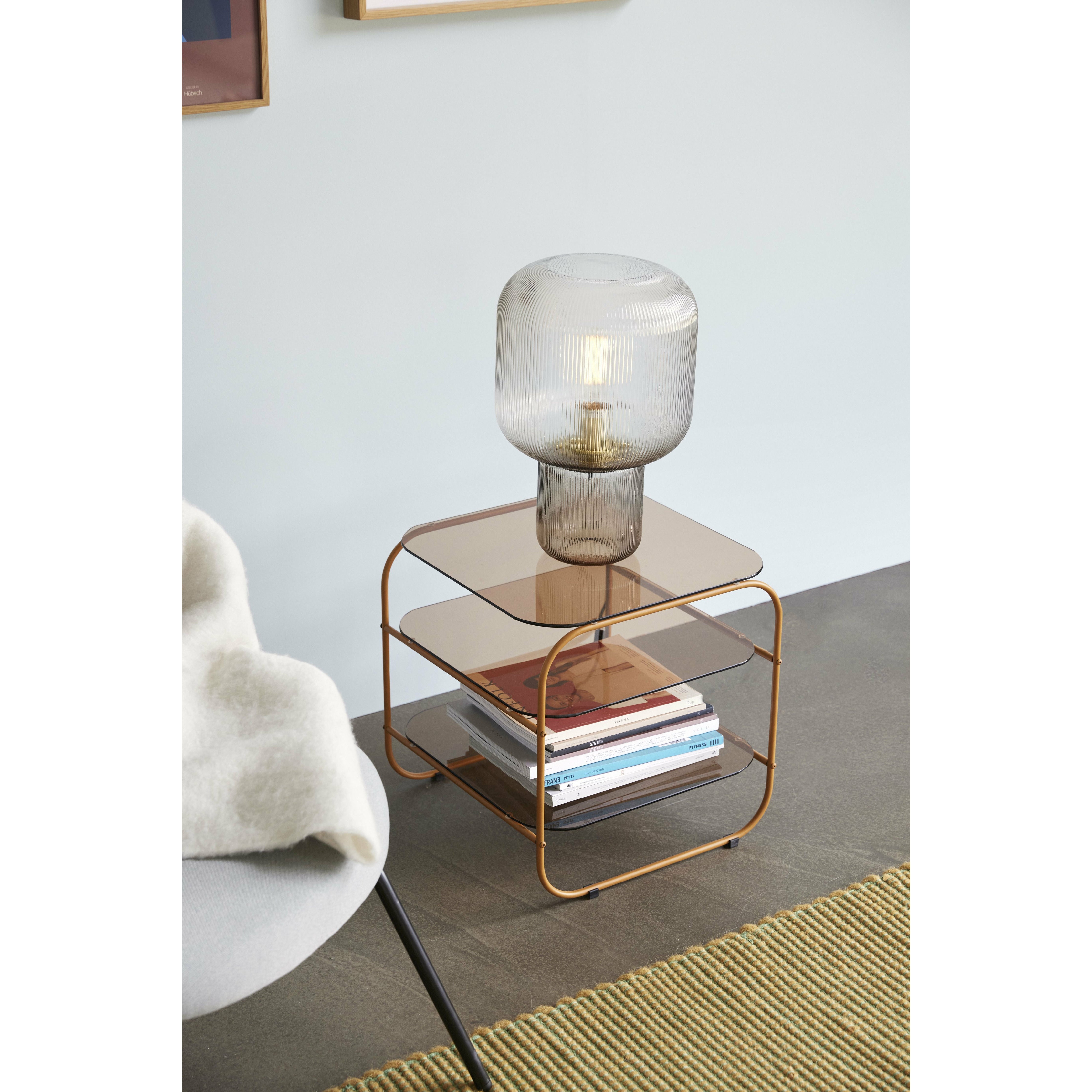 Hübsch Echo Side Table, Amber