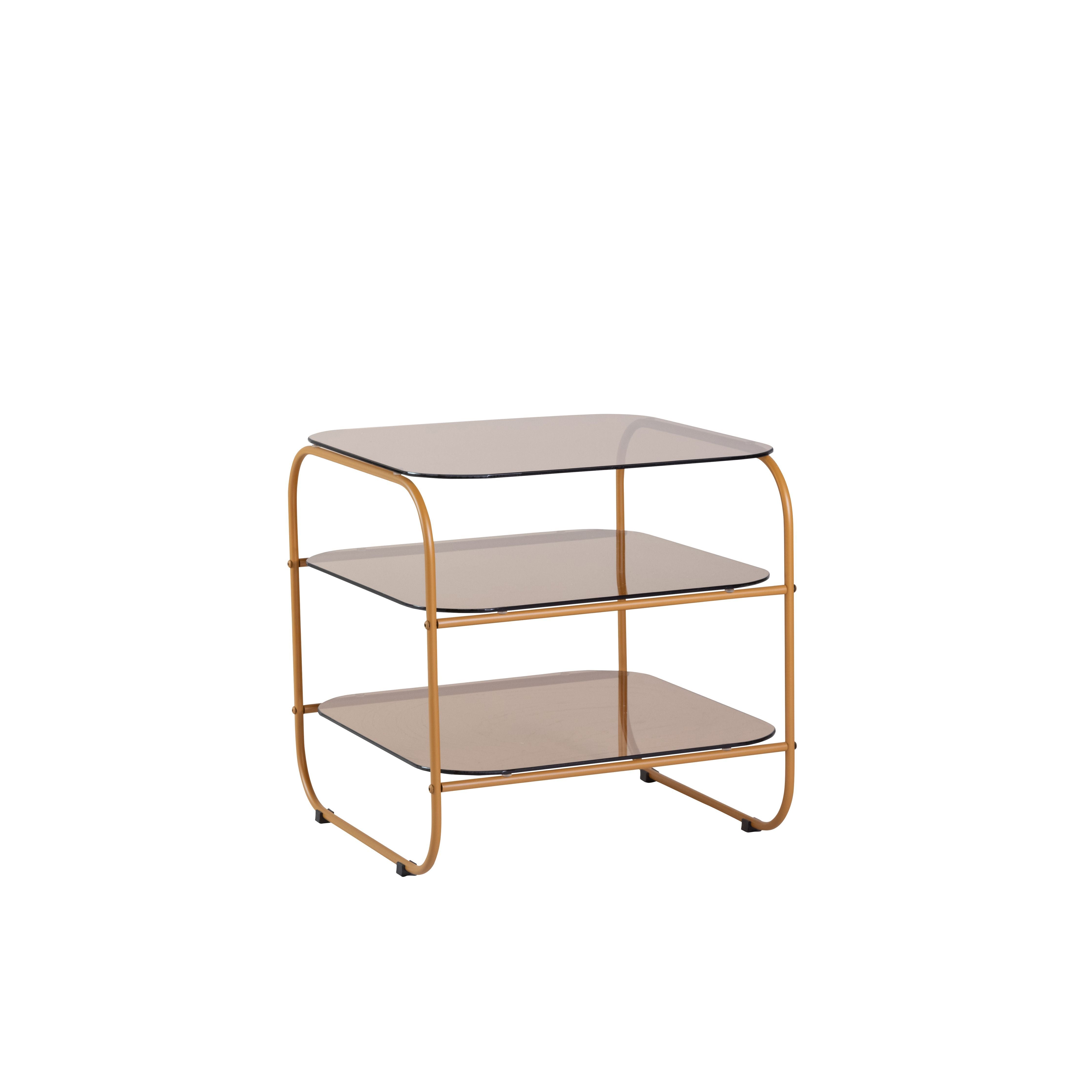 Hübsch Echo Side Table, Amber