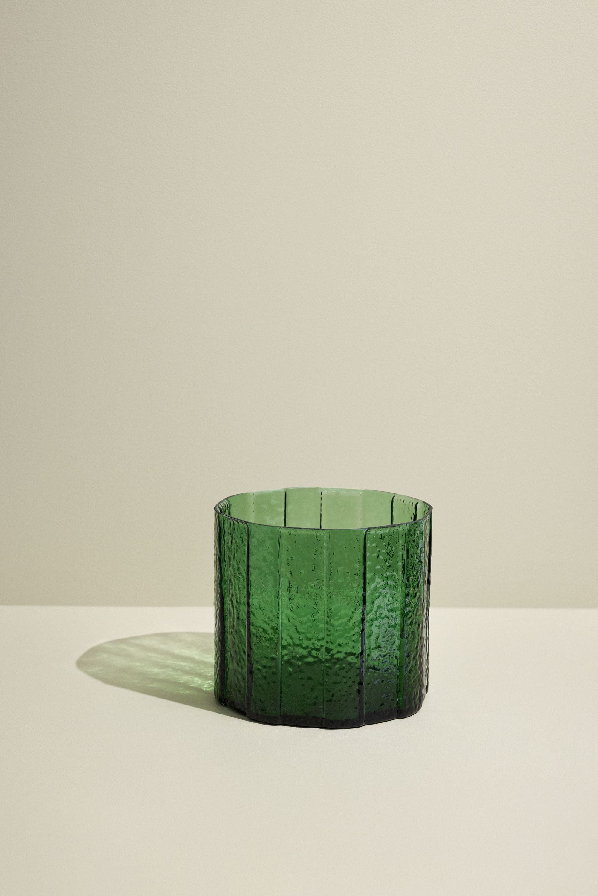 Hübsch Emerald Vase, zelená