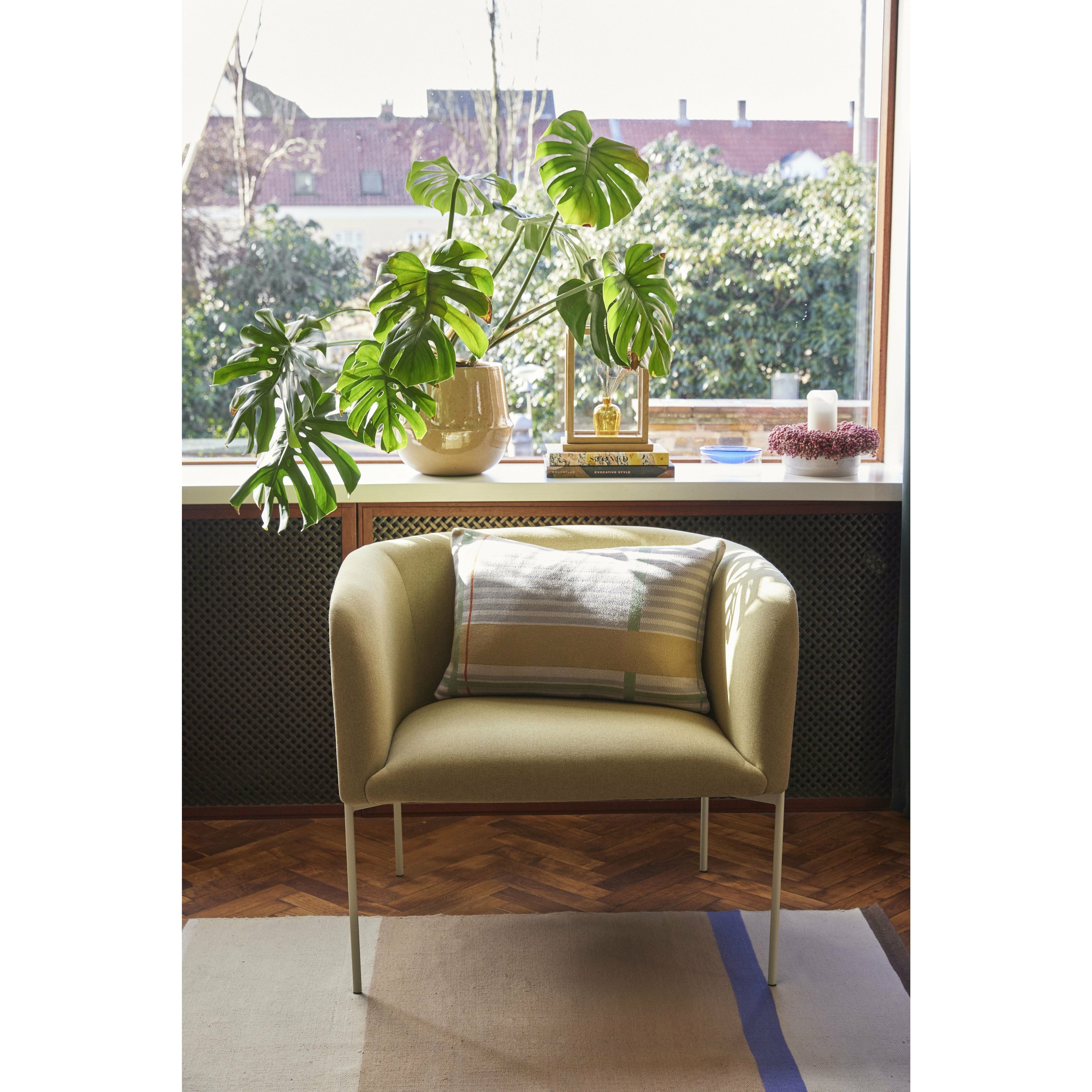 Hübsch Eyrie Lounge Chair, Yellow