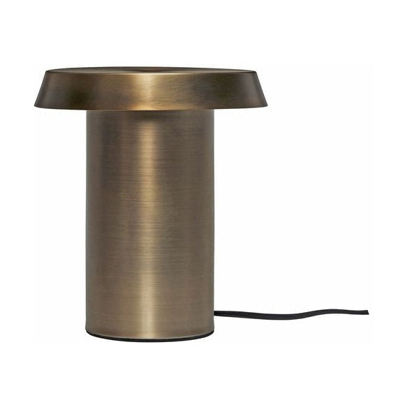 Hübsch Keen Table Lamp, Burnished Brass