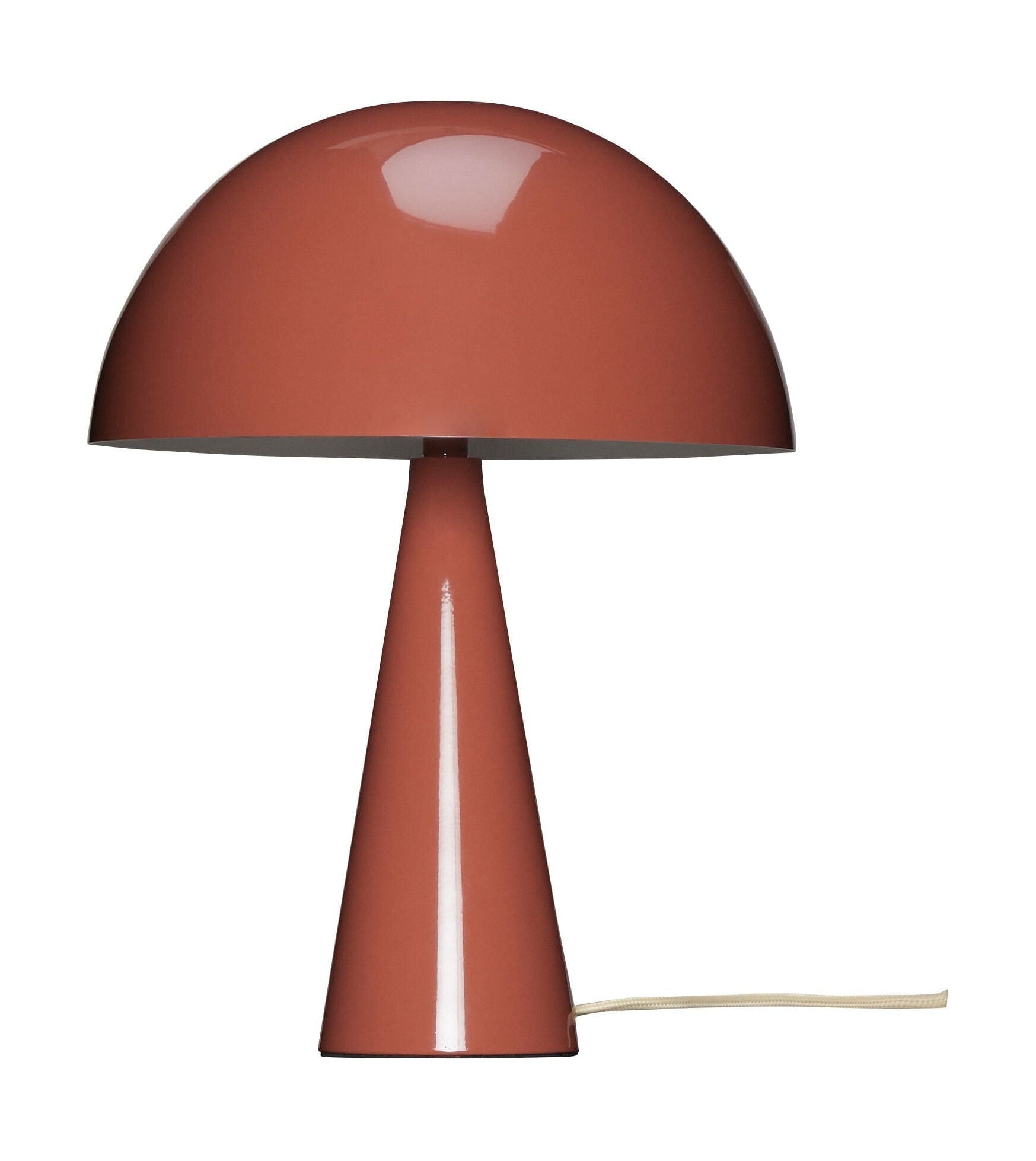 Hübsch kaše stolní lampa mini, červená