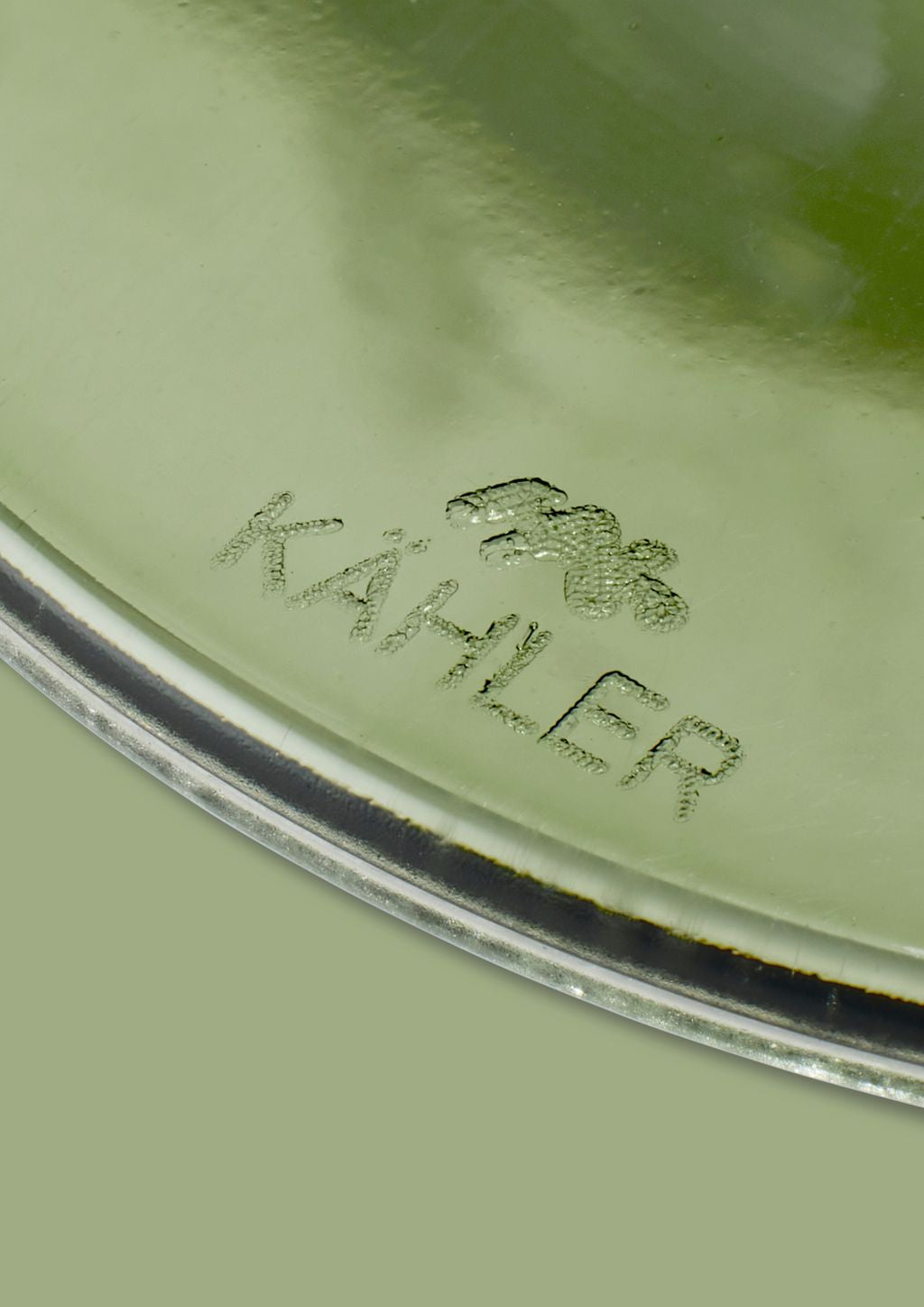 Kähler Hammershøi White Wine Glass 35 Cl, zelená 2 p Cs.