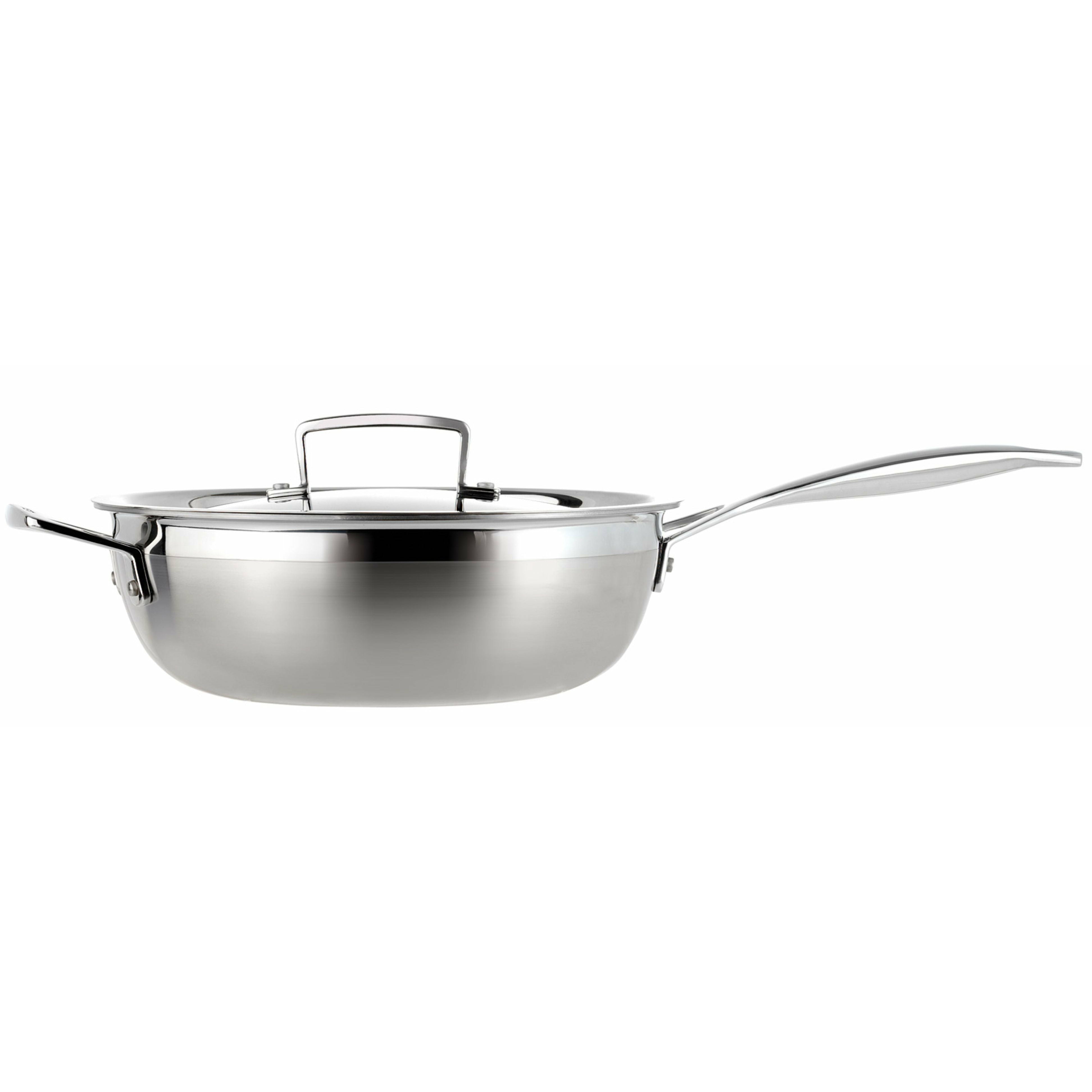 Le Creuset 3 vrstva z nerezové oceli bez pánve, 24 cm