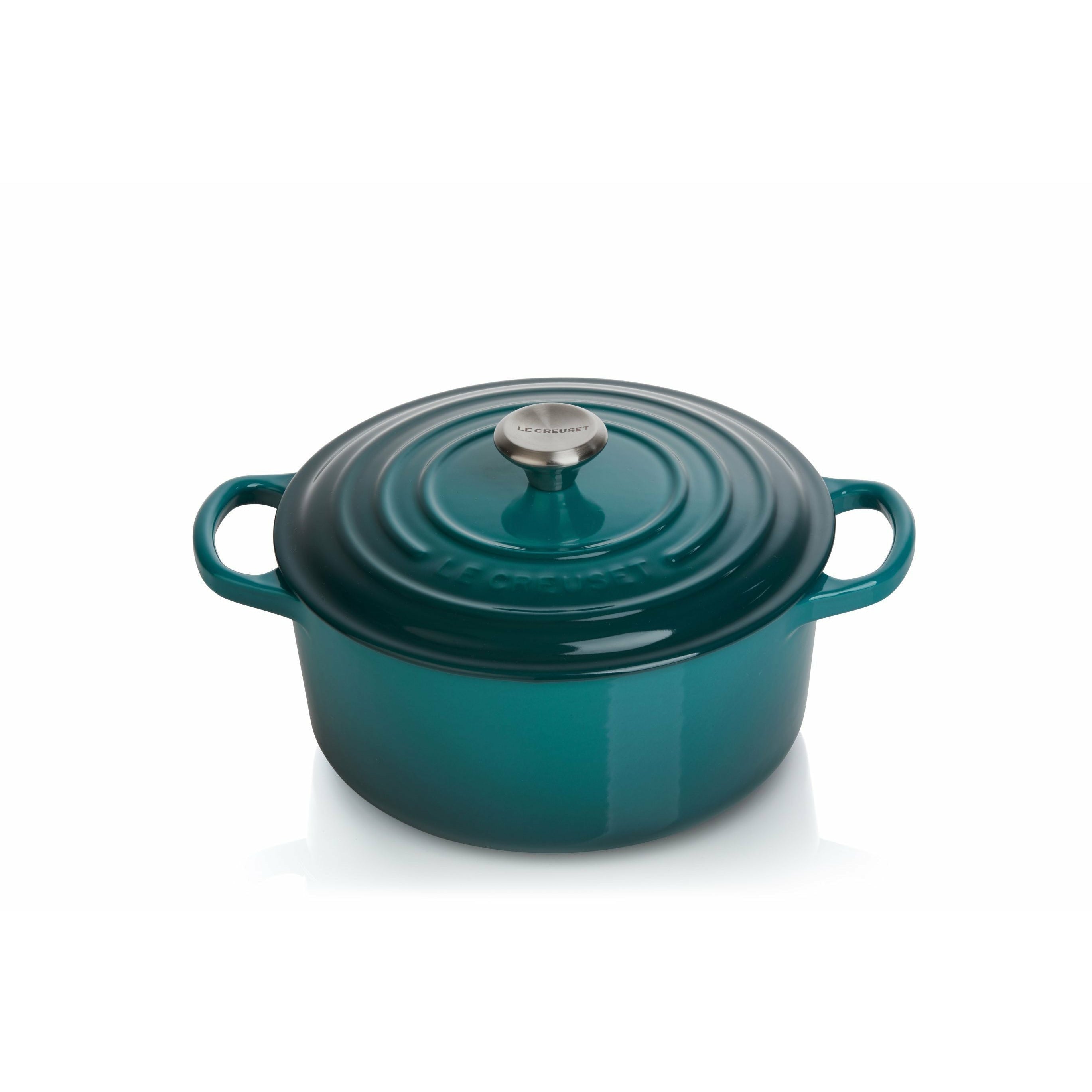 Le Creuset Signature Round Roaster 24 cm, Deep Teal