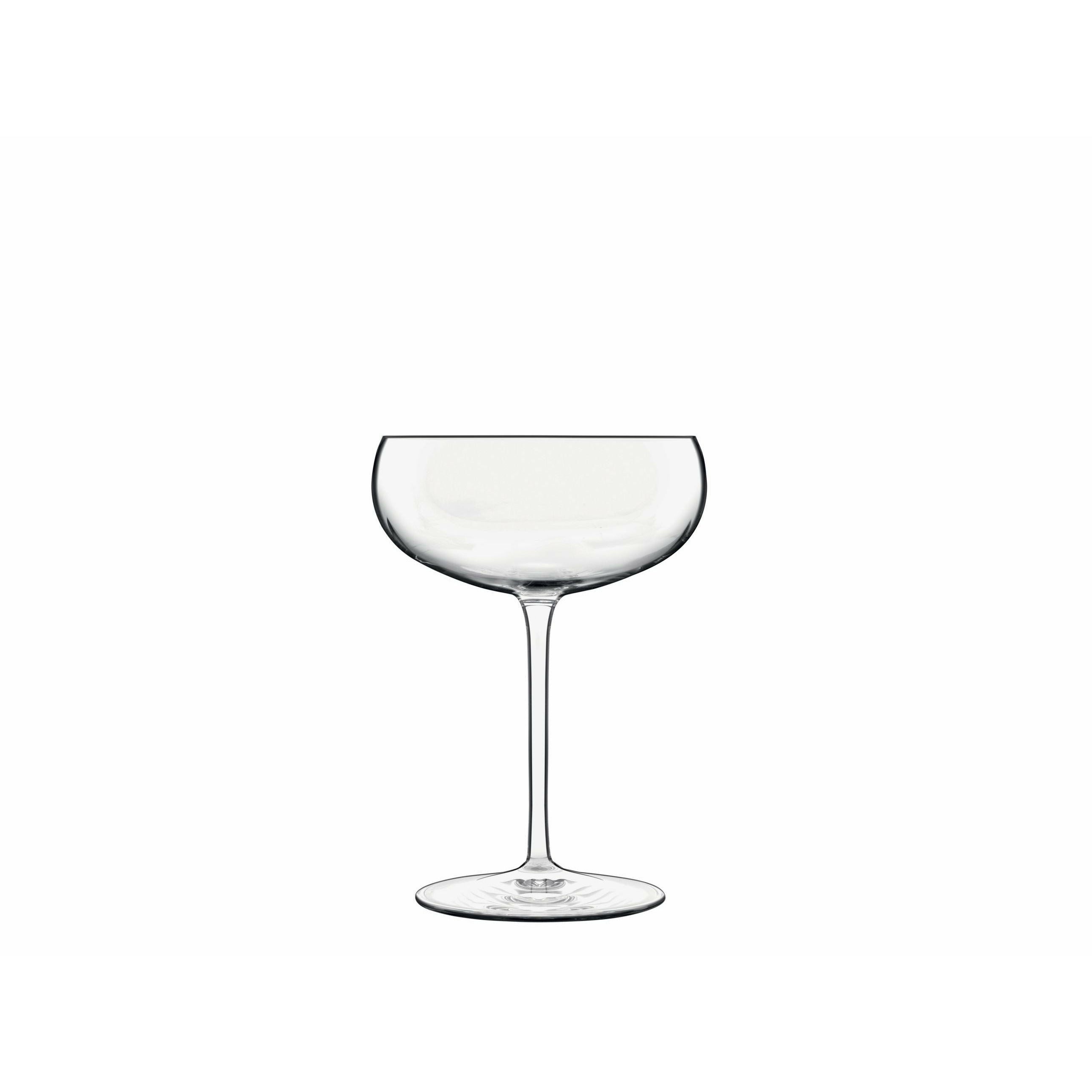 Luigi Borlioli Talismano koktejlové sklo/Martini Glass, 2 kusy