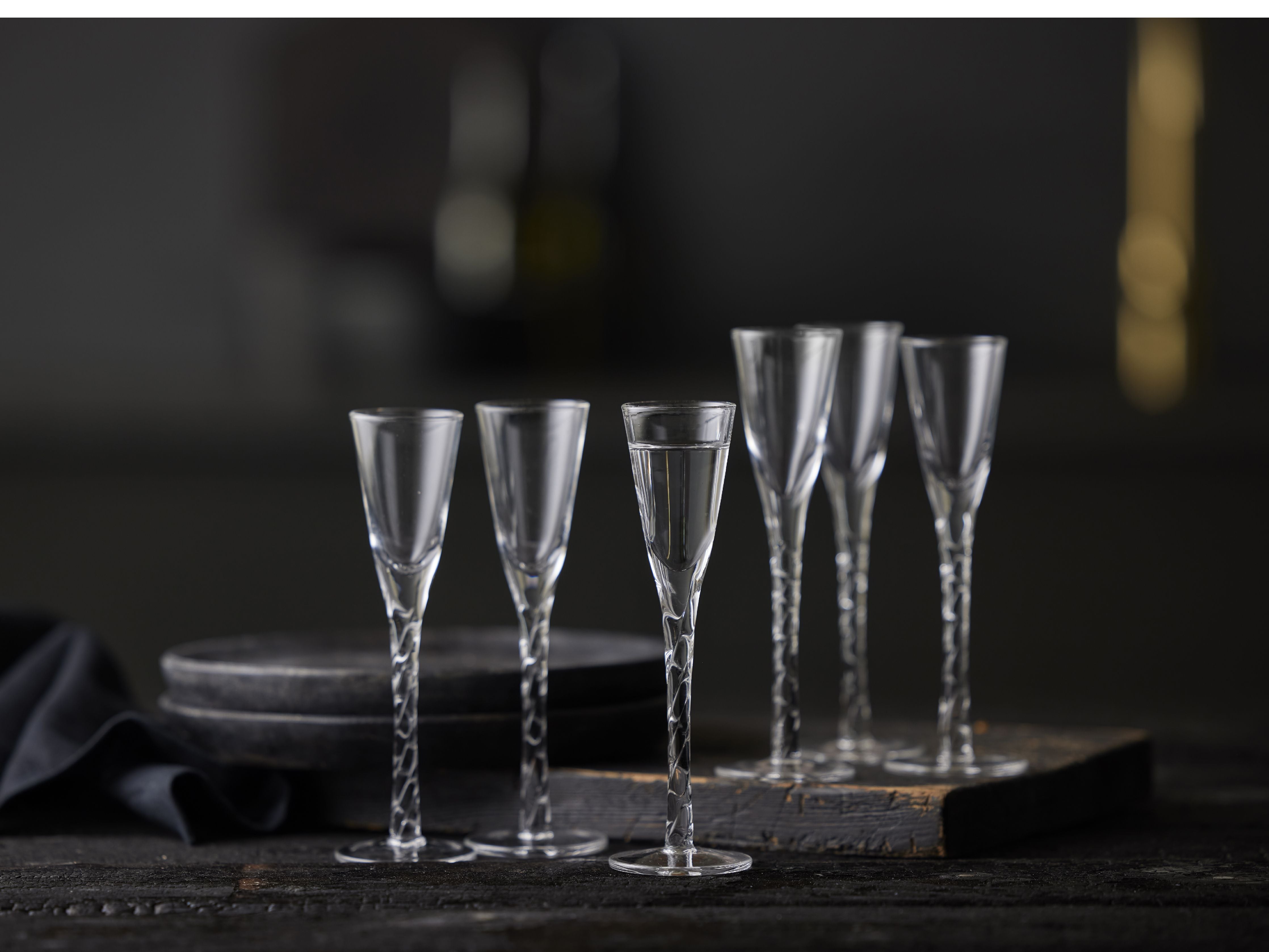 Lyngby Glas Paris Snap Glass Set 6, Clear,