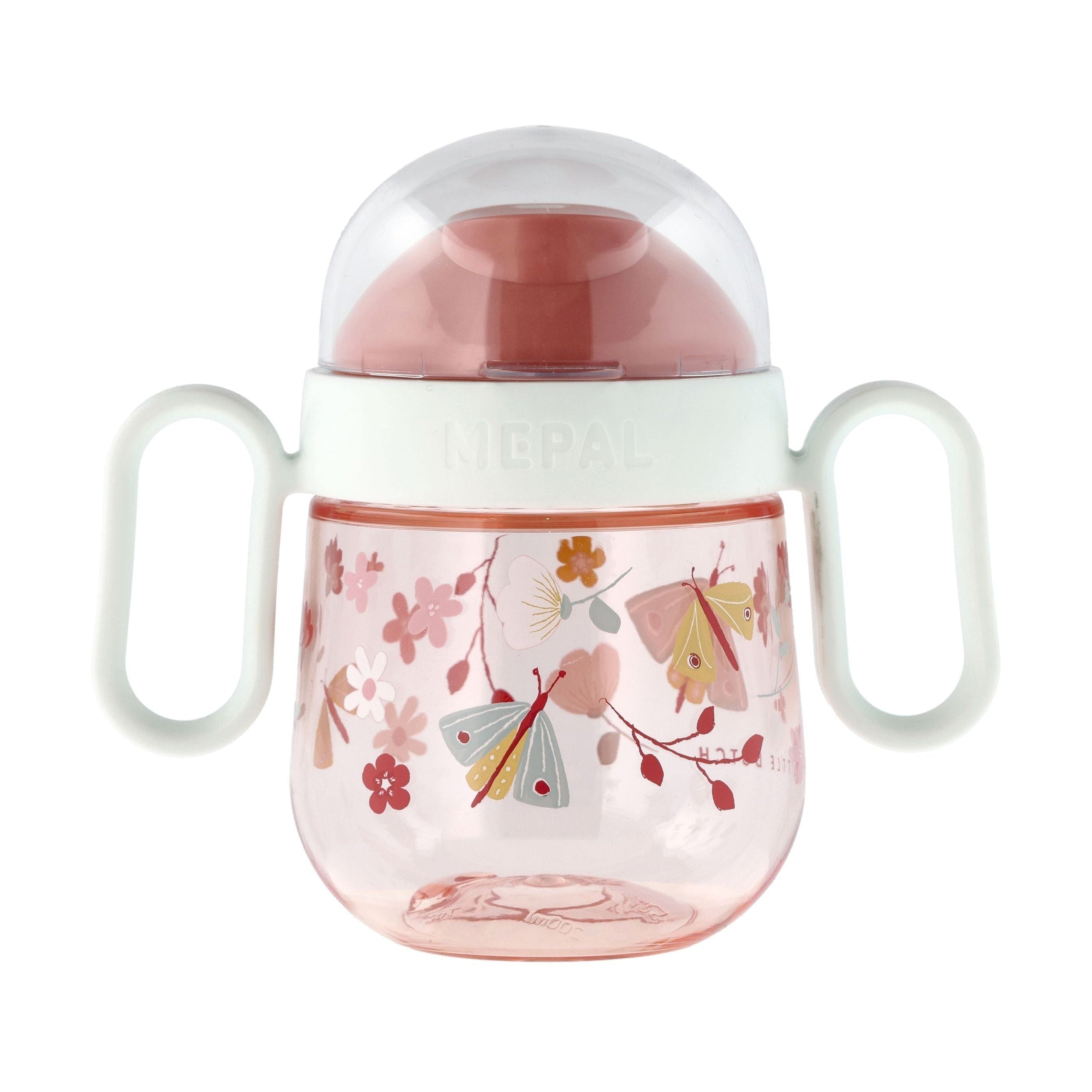 Mepal Mio Learning Cup 300 ml, květiny a motýly