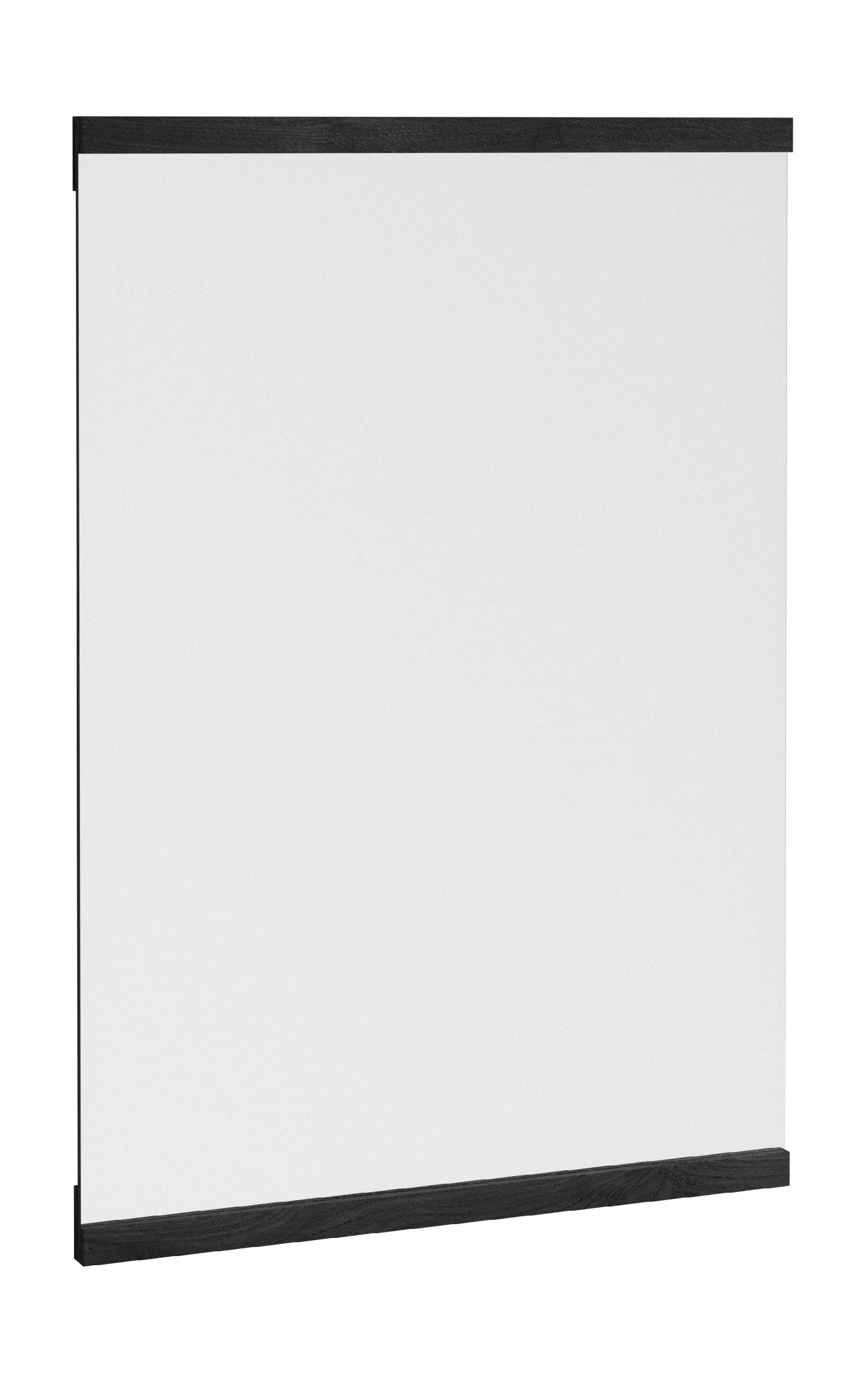 Moebe obdélníkový zrcadlo 43,3x30 cm, černá