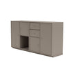 Montana Couple Sideboard With 3 Cm Plinth, Truffle Grey