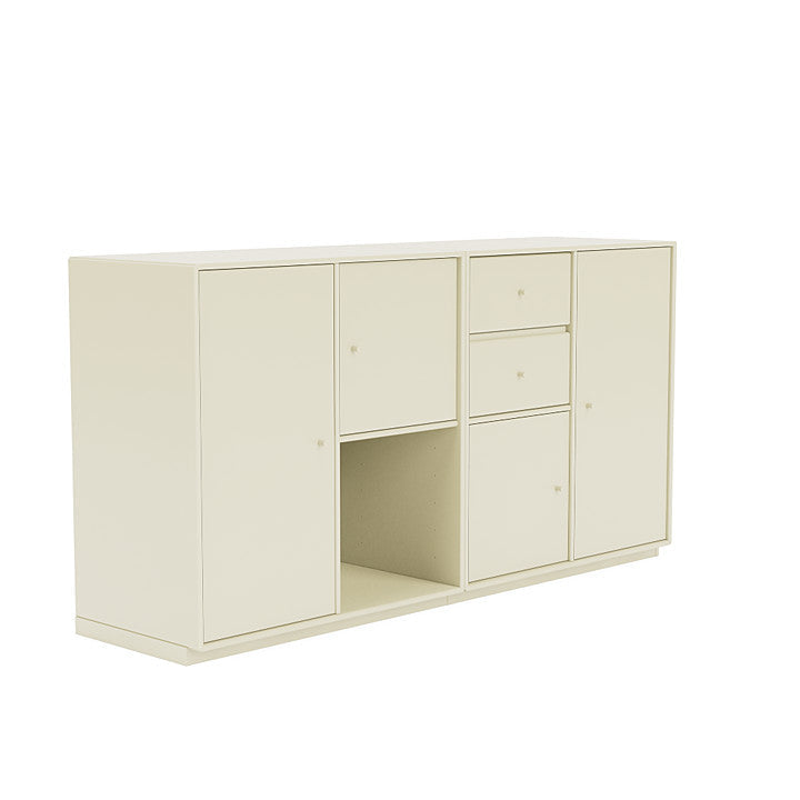 Montana Couple Sideboard With 3 Cm Plinth, Vanilla White