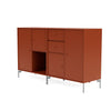 Montana Couple Sideboard With Legs, Hokkaido/Matt Chrome