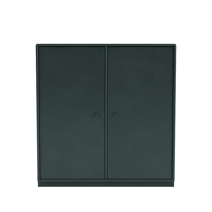 Montana Cover Cabinet With 3 Cm Plinth, Black Jade