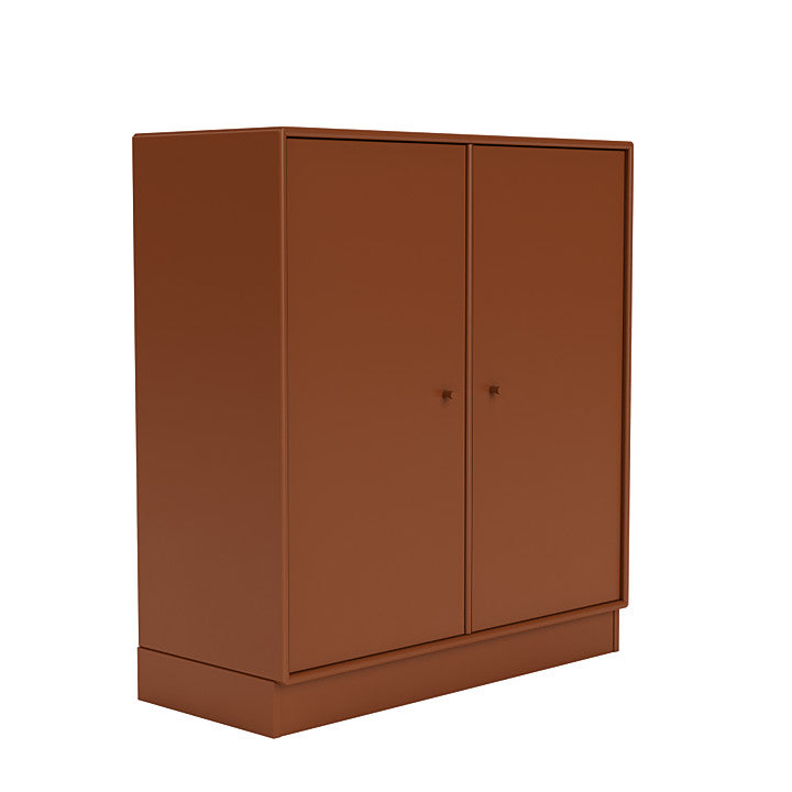 Montana Cover Cabinet With 7 Cm Plinth, Hazelnut Brown