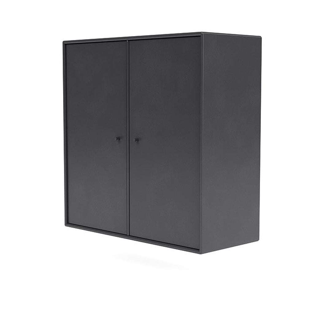 Montana Cover Cabinet With Suspension Rail, Carbon Black